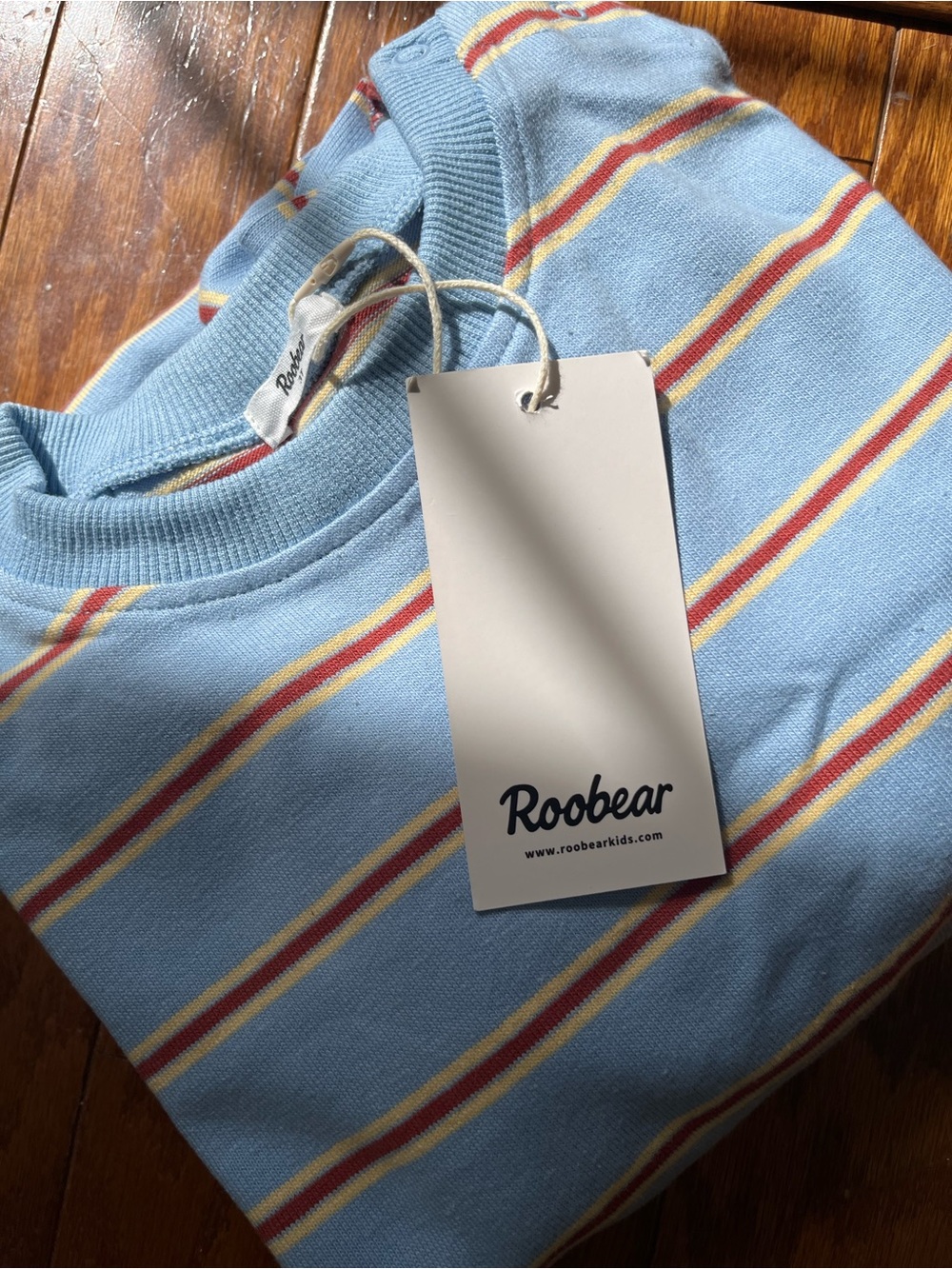 Sweatshirt Onesie Blue Striped Sweater
